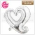 Import Hook Heart Shape Aluminum Foil Balloons Inflatable Wedding Party Decoration Valentine Days Birthday baby shower Air Balloons from China