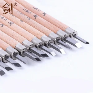 Hot carving knife set stone engraving tools DIY hand tools set for stone carving