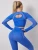 Import Hot Custom Logo Yoga Womens Seamless Athletic Long Sleeves Sports Running Shirt Pants Form Fitting Workout Tank Top yoga wear from China
