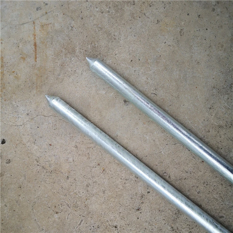 Hot Dipped Galvanized Factory Quality Earth Grounding Rod