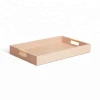 Hot Pink PU leather tray Hotel serving tray