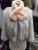 Import Hot product ladies top quality rex rabbit fur scarf for winter from China