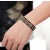 Import Hot sale 316L stainless steel personalized color splicing man&#39;s bicycle chain bracelet from China