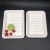 Import Hot sale Custom Eco friendly Bio sugarcane pulp Food Serving Tray desechables disposable bagasse paper tray for supermarket from China