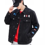 Hot Sale denim jacket men custom jeans jacket men denim denim jacket men
