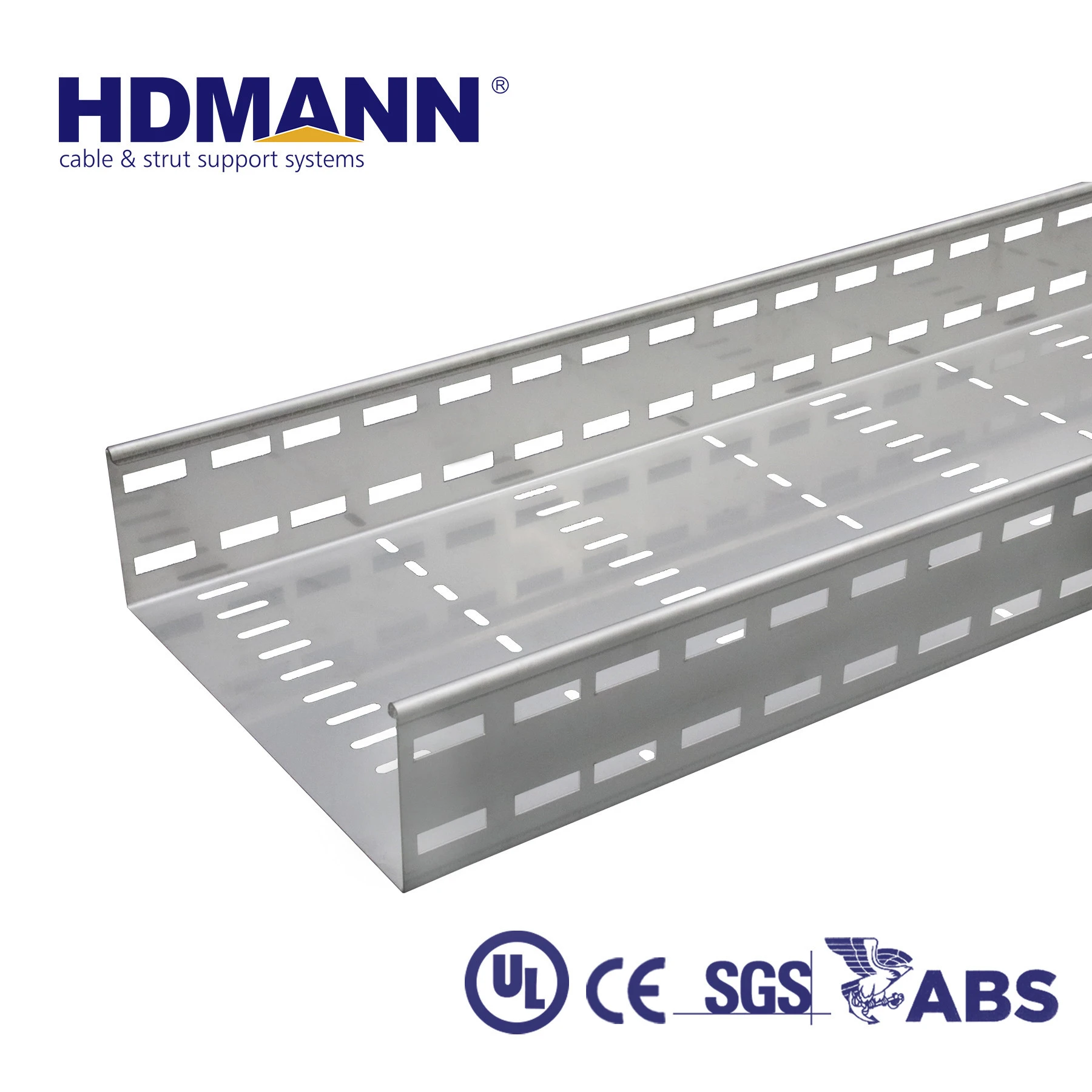 hot  sale  good  price  high  quality  Slotted HDG Steel Cable Tray