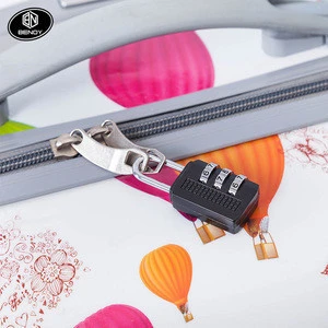 Hot Sale High Quality cheap 3 digital Zinc Alloy reset travel suitcase combination luggage pad lock