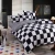 Import Hot sale low price super king size bed cover cheap bedding sets from China