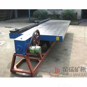 hot sale Mineral Separator ore dressing shaking table concentration shaking bed