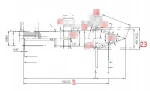 Hot Sale OEM 8620 Module 2.5 Straight Bevel Gear