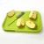 Hot Sale Promotion Gift 3pcs Fruit Tools Set Anti-Slip Plastic Fruit Cutting Board / Ceramic Knife / Peeler