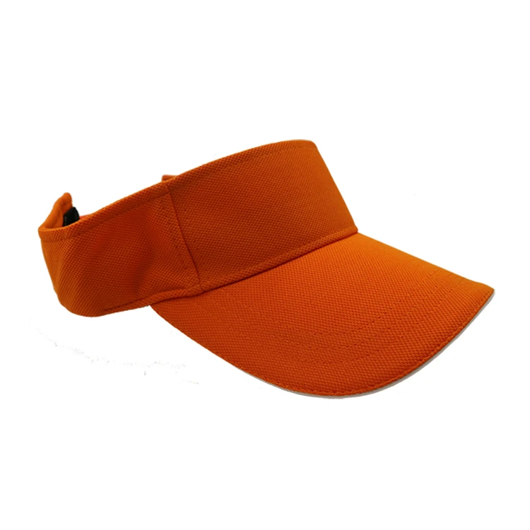 hot sale pure color light weight adjustable shading shield sun visor hat cap