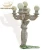 Import Hot Sale Red Natural Stone Statue Hand Carving Marble Pillar Light from China