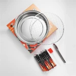 Hot sale round Portable  stainless steel barbecue grill stove /oven  for roast cooking