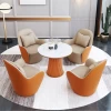 hot sale simple light luxury round single sofa chair