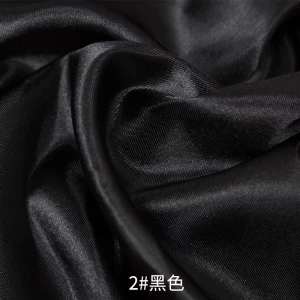 Hot Sale Stock Polyester Satin Fabric 75GSM for Dress SA0035-1