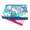 Hot sale student back to school children cartoon stationery gift set for kids