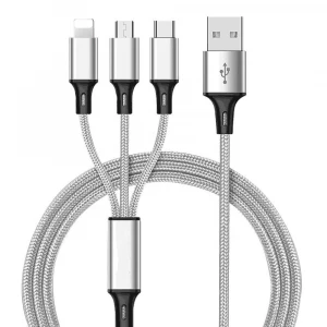 hot sale type-c usb cable laptop cooling pad usb cables for phones 3 in 1