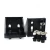 Import Hot sales die casting black anodized aluminum corner bracket  with screws from China