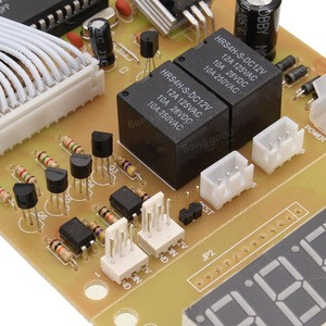 Hot sell 12V 4 digit timer control board coin acceptor token selector device for washing machine