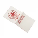 Hot Sell New Product Customized Garment Accessories Screen Clothing Satin Woven Labels for Clothes Hat Shoes