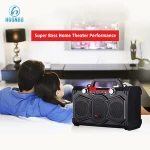 Hot sell trolley speaker box rechargeable temeisheng active pa speaker
