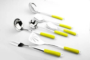 Hot Selling 7pcs stainless steel kitchenware set cooking tools