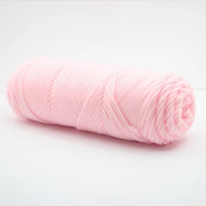 Hot selling 8 strands milk cotton scarf soft cotton yarn multi-purpose hand-knitted scarf