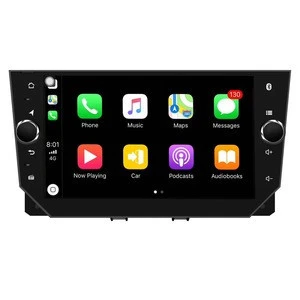 Hot selling Android8 Auto Stereo Car DVD GPS For IBIZA 2018 full touch with HD Screen/GPS/Mirror Link/support DVR/TPMS/carplay