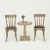 Import Hot selling Classic Design hand carved Factory Supply solid oak wood Dining Chair/Restaurant use armless chair from China