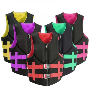 Hot Selling Custom Surfing Swimming Wake Board Rafting Life Vest Youth Life Jacket For Adult