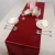 Import hot selling dining smooth satin/silk table runner for wedding decoration from China