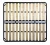 Import Hot-selling dual-size furniture accessories metal wood folding bed frame from China