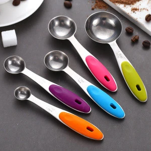 Hot Selling Food Grade 304 Stainless Steel Measuring Cups and Spoons