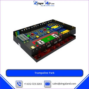 Hot Selling of Excellent Quality Trampoline Amusement Park with Jumping Play Zones