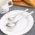 Import Hot Selling Products Manufacturers Bulk Wedding Reusable Knife Spoon Fork Gold Stainless Steel Cutlery Silverware Flatware Set from China