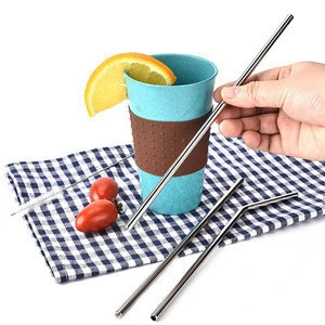 Hot!!! Stainless steel rainbow colored metal tumbler with straws cup holder for drinking