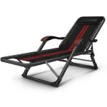HoT! Sun Lounger Cushions Zero Gravity Wide Recliner Leisure Time Camping Picnic Fishing Chair Metal Folding Adjustable Chair