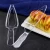 Import Hot Wholesale PS 21.5cm transparent disposable cake plastic knife flatware set from China