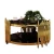 Import hotel home furniture center table gold stainless steel frame tempered glass coffee table with cheap price from China