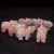 Import Hotsale natural Rose quartz crystal elephant animal beads stone craft gifts from China