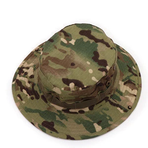 Hotsale Nepalese Boonie Hats Tactical Airsoft Sniper Camouflage Tree Bucket Hat Accessories Military Army American Military cap