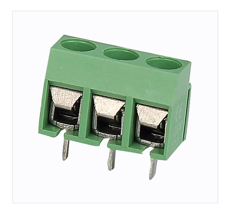 HQ126V-5.0 pitch plastic low voltage 3 way electronic connector pluggable terminal block