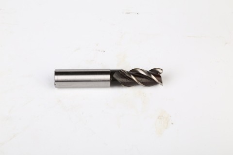HSS straight shank 3 flute black and white end mills M2 milling cutter