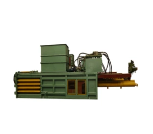 Hydraulic sawdust wood shavings press scrap iron non ferrous metal manual pine straw baler machine for sale