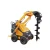 Import HYSOON HY380 mini skid steer loader hire from China
