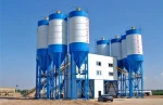 HZS120 concrete mixing plant machine concrete batching plant