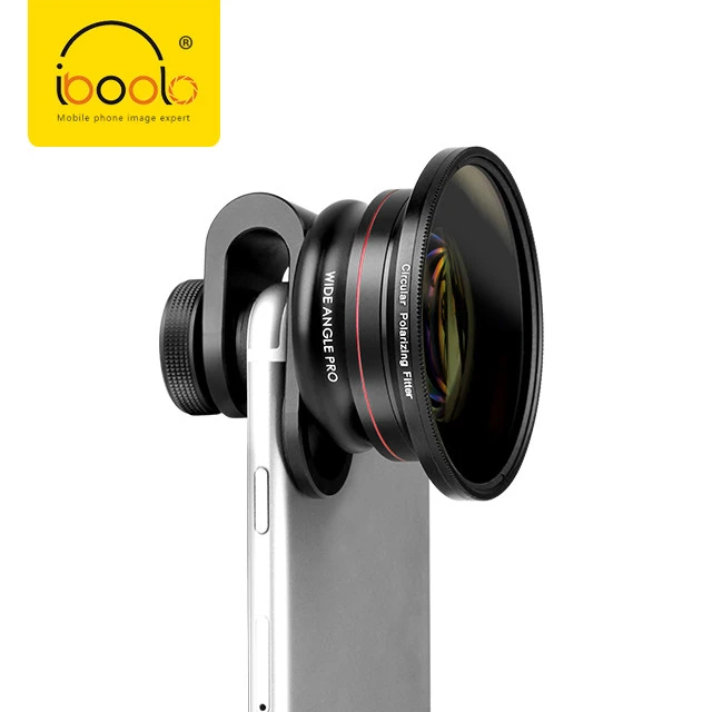 IBOOLO Brand superior phone camera  PRO series HD 4K super wide angle mobile lens with CPL