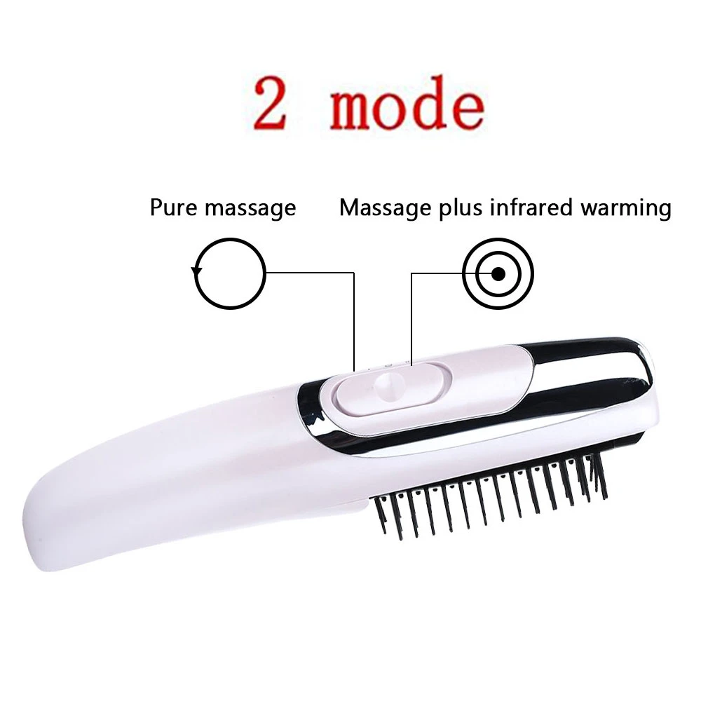 Infrared Laser Hair Growth Comb Hair Care Styling Hair Loss Growth Treatment Infrared Device Massager