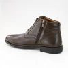 Istanbul Factory Rubber Sole Mens Diabetic Comfort Genuine Leather Boots